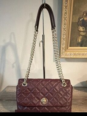 kate spade New York Natalia Quilted Leather Shoulder Bag & Wallet in Cherry Wood